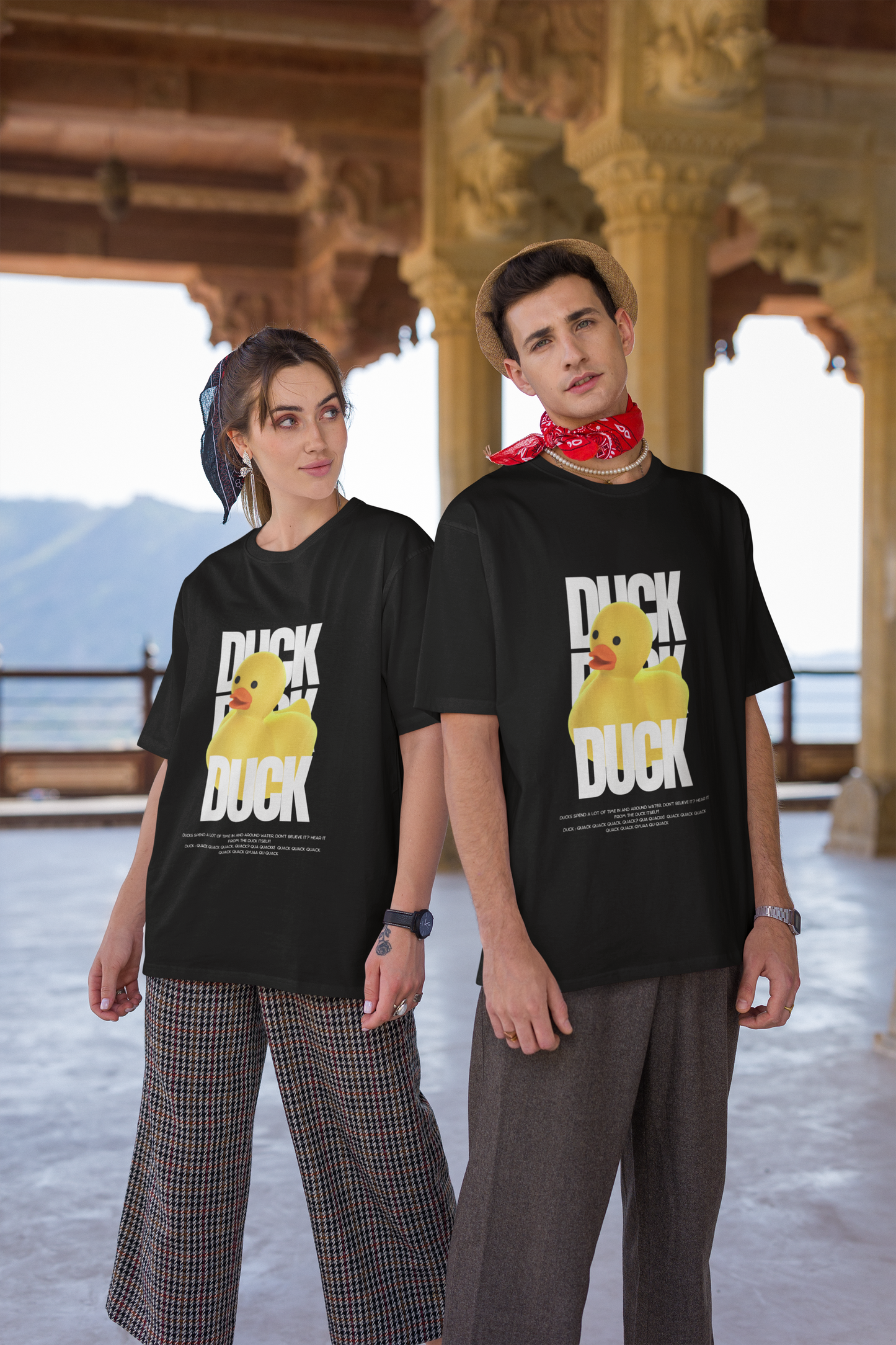 Oversized Duck Talk T-shirt