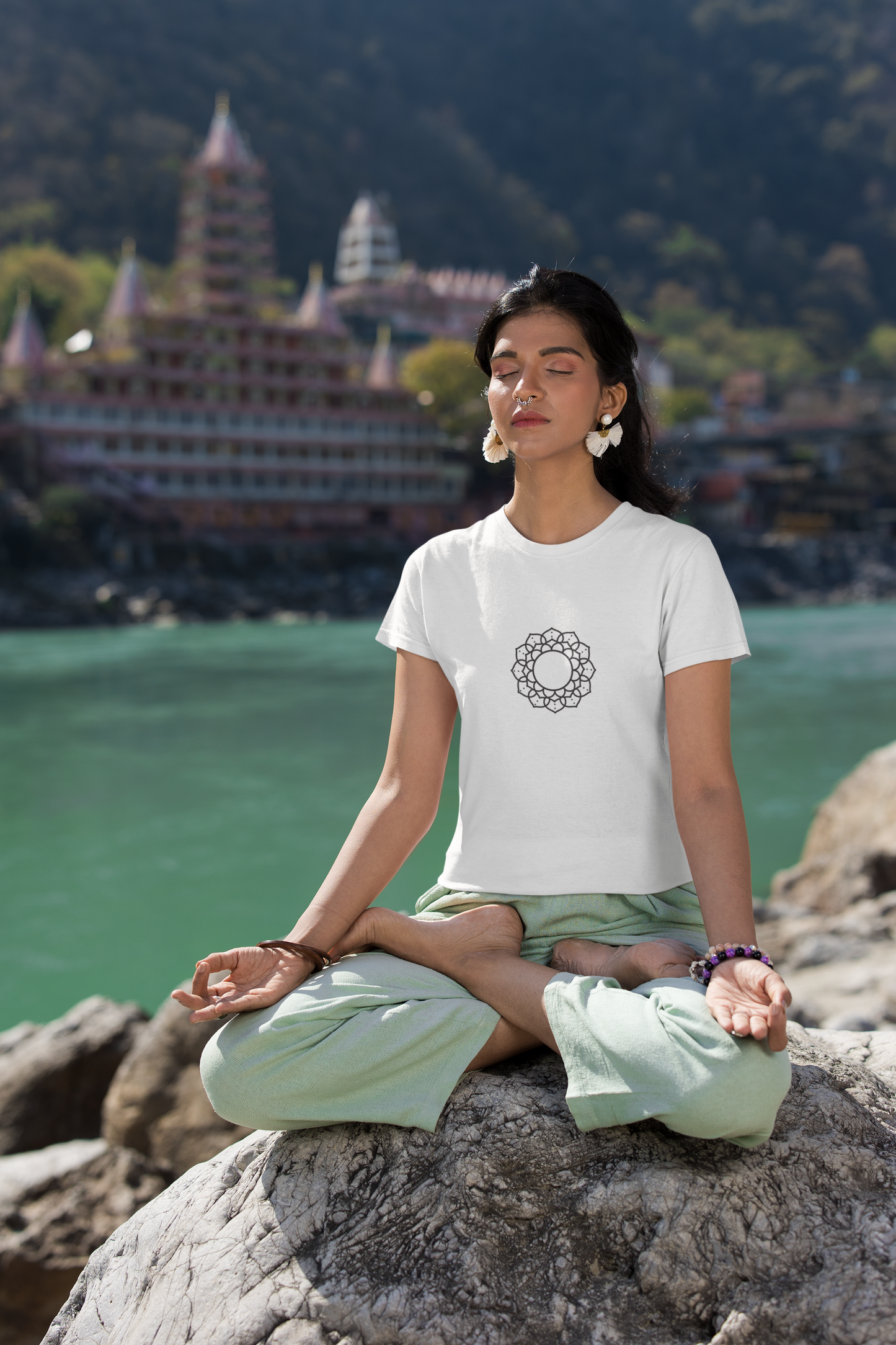 Chakras Premium Cotton T-Shirt