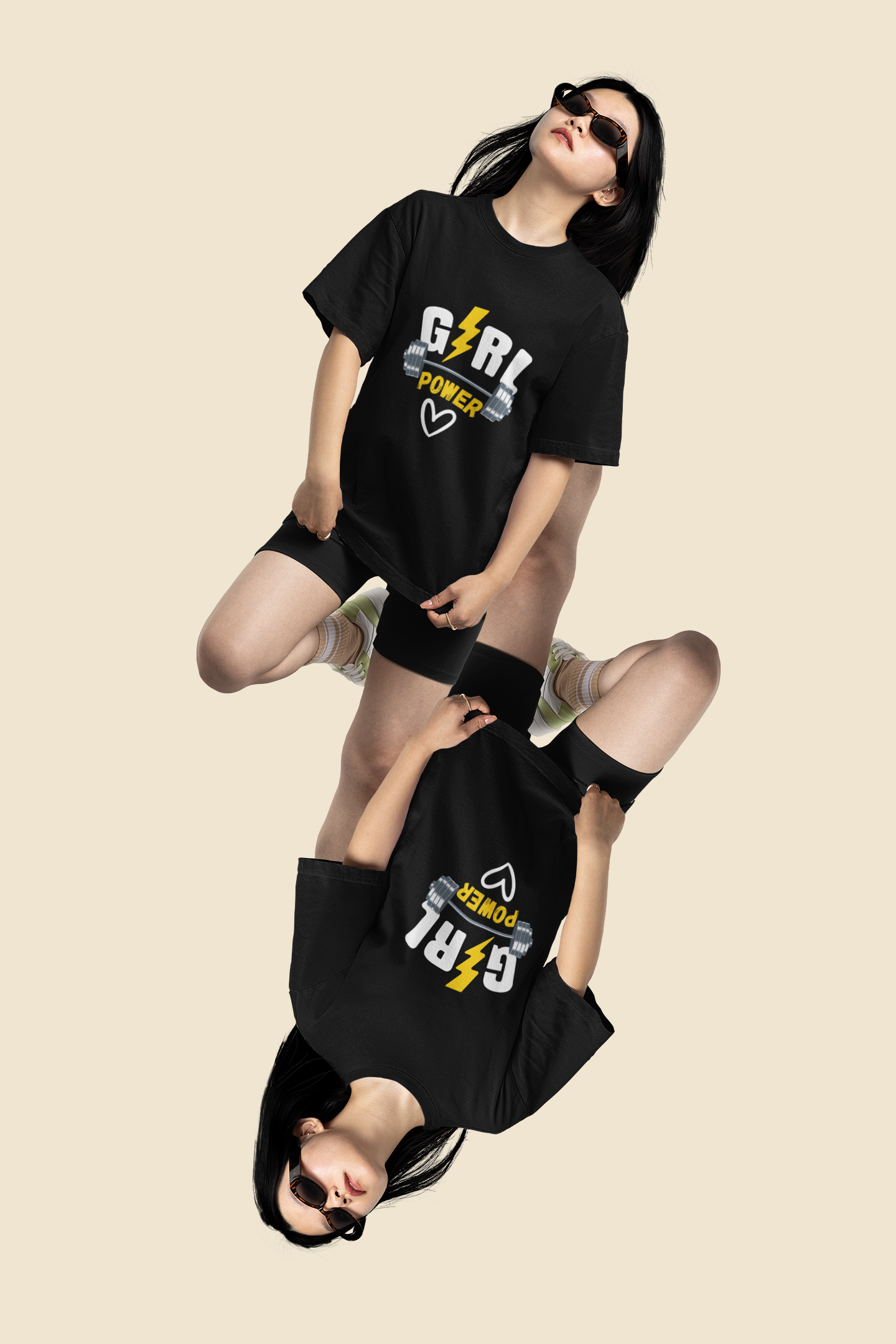 Girl Power Oversized T-Shirt