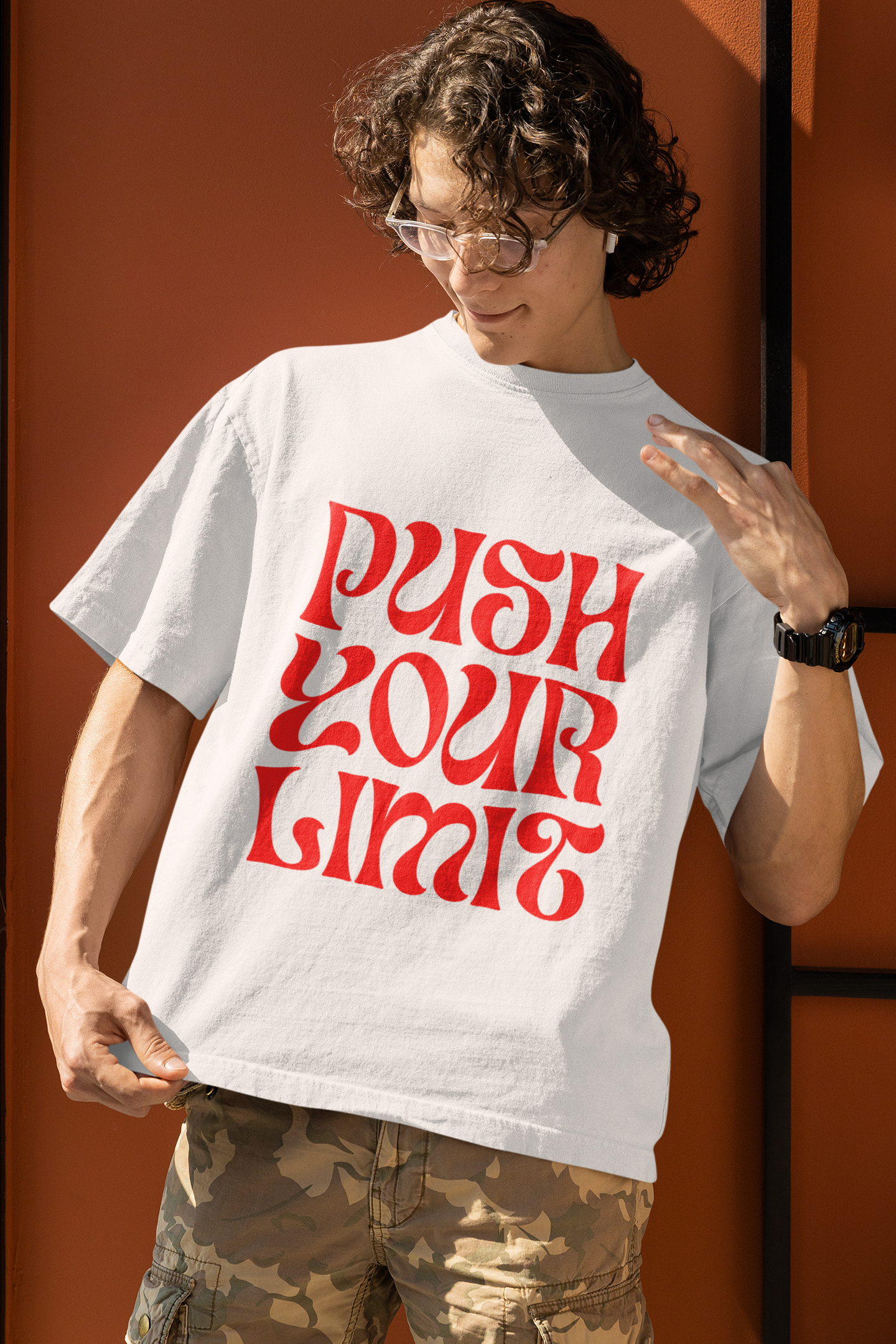 Push your limits Oversized T-shirt