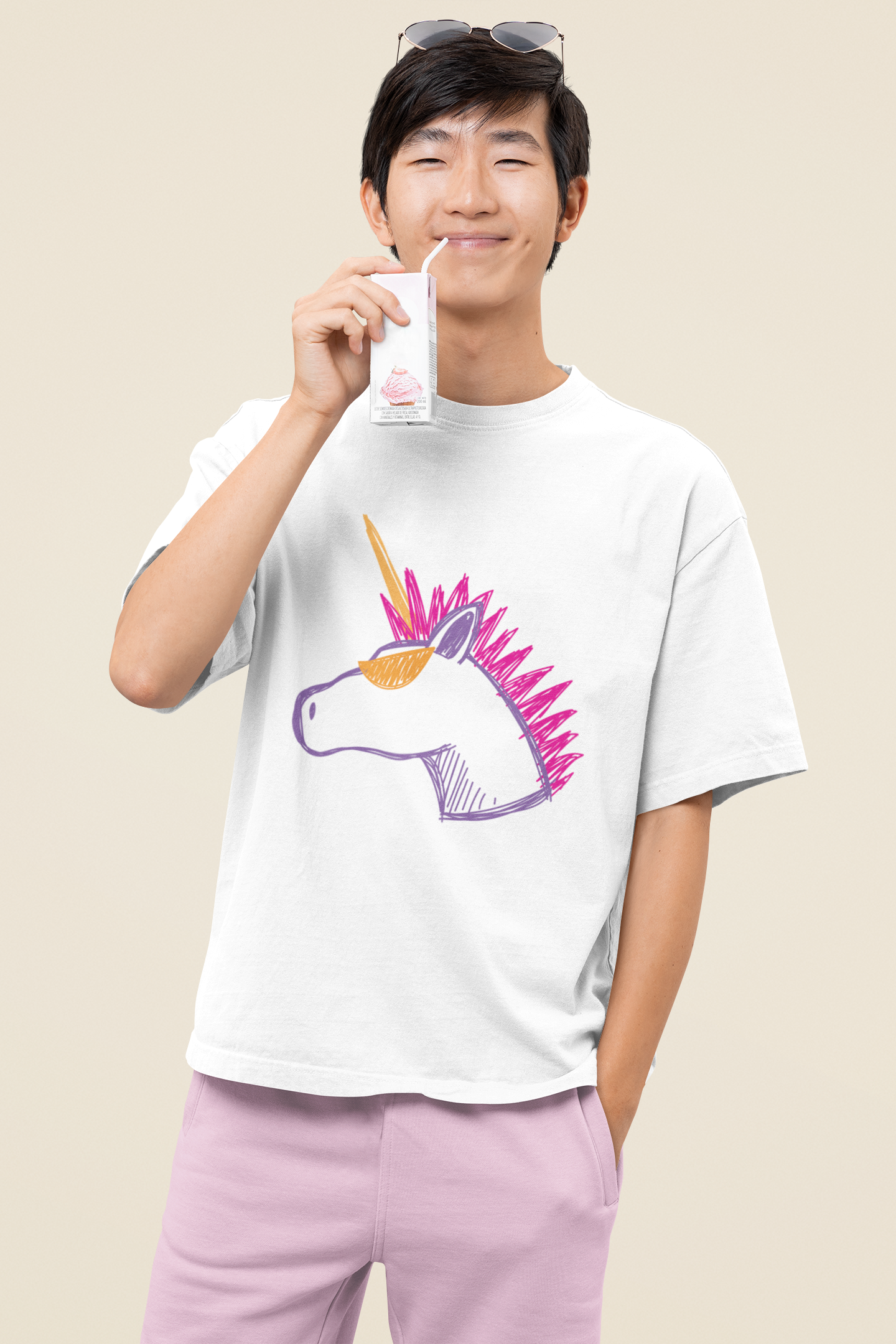 Unicorn sketch tshirt