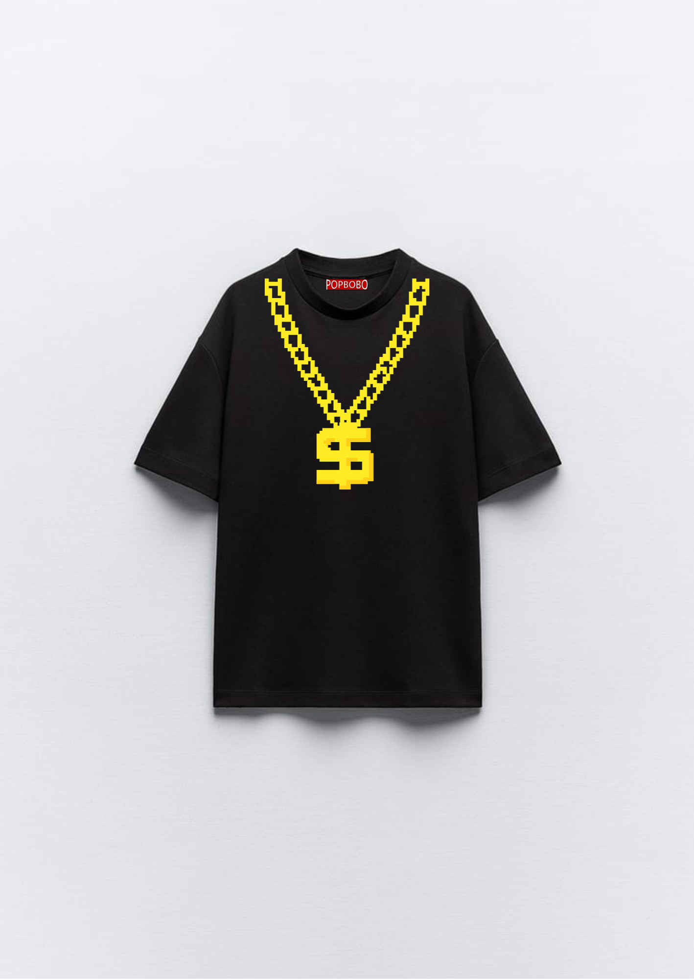 Gold Chain Rapper T-shirt