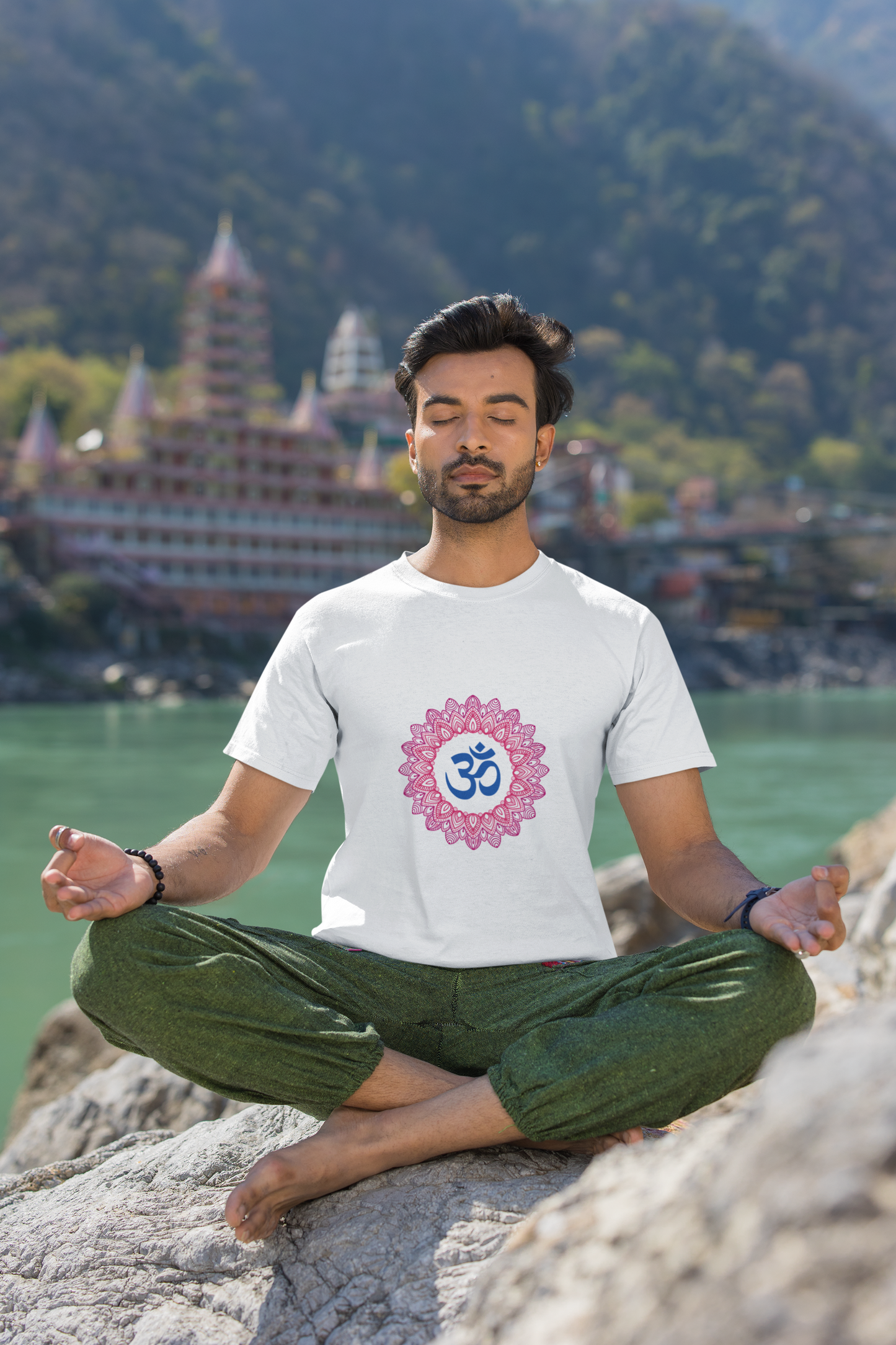 Om Mandala Meditation T-Shirt