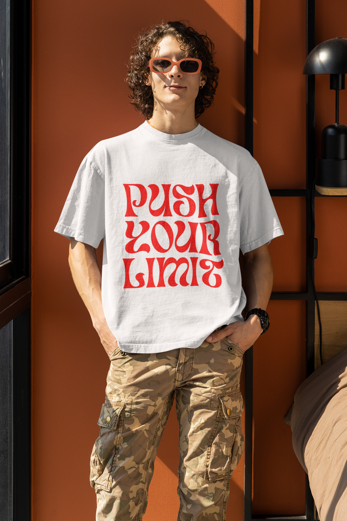 Push your limits Oversized T-shirt